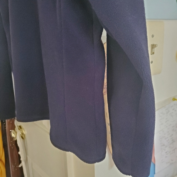 Old Navy fleece 1/4 zip lds pullover top sz M - Picture 3 of 8